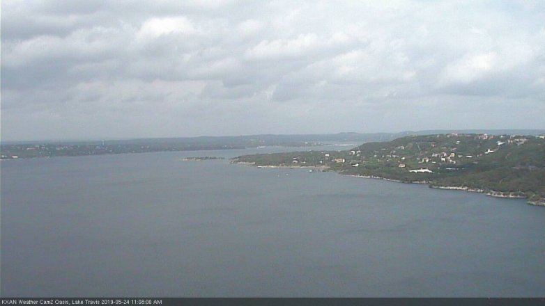 Lake Travis webcam, May 24, 2019 10:10 AM CT