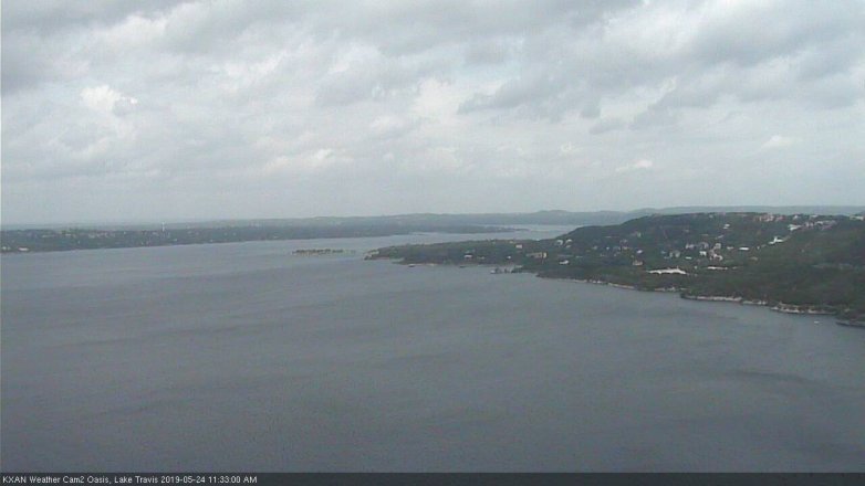 Lake Travis webcam, May 24, 2019 10:35 AM CT
