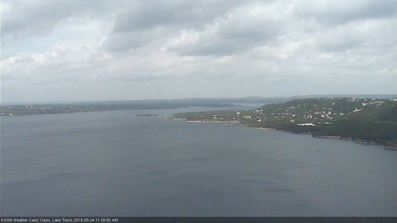 Lake Travis webcam, May 24, 2019 10:40 AM CT