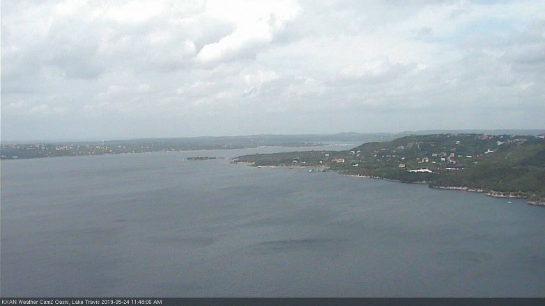 Lake Travis webcam, May 24, 2019 10:50 AM CT