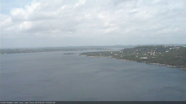 Lake Travis webcam, May 24, 2019 10:55 AM CT