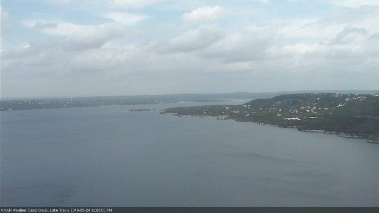 Lake Travis webcam, May 24, 2019 11:05 AM CT