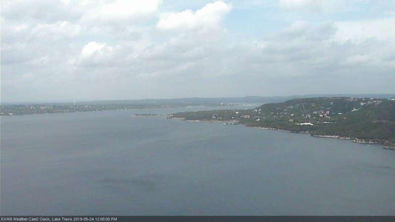 Lake Travis webcam, May 24, 2019 11:10 AM CT