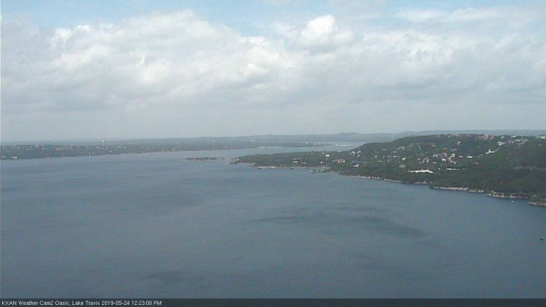 Lake Travis webcam, May 24, 2019 11:25 AM CT
