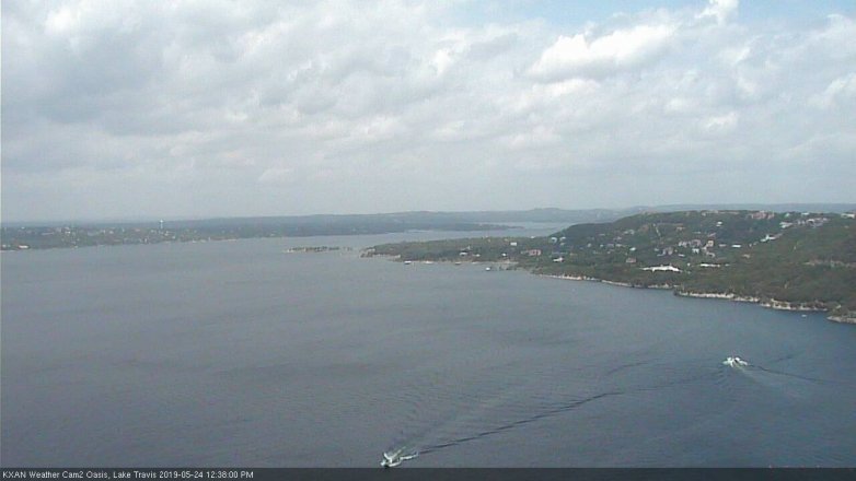 Lake Travis webcam, May 24, 2019 11:40 AM CT