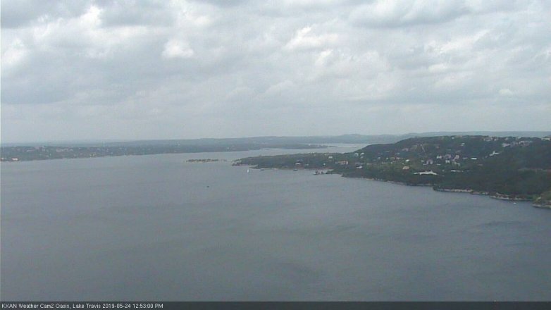 Lake Travis webcam, May 24, 2019 11:55 AM CT