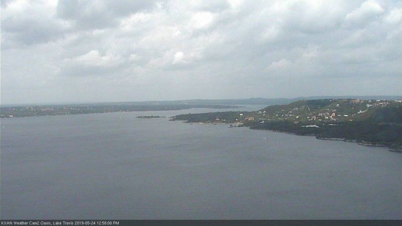 Lake Travis webcam, May 24, 2019 12:00 PM CT