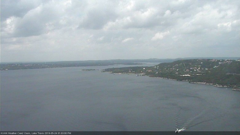 Lake Travis webcam, May 24, 2019 12:05 PM CT