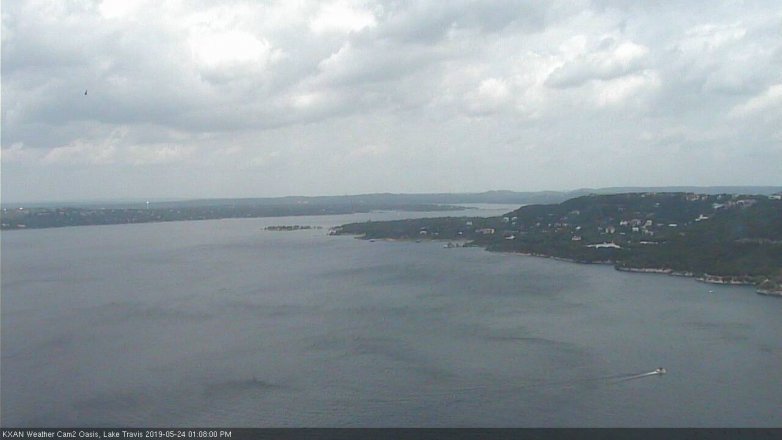 Lake Travis webcam, May 24, 2019 12:10 PM CT
