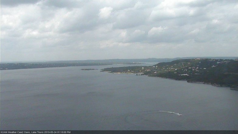 Lake Travis webcam, May 24, 2019 12:20 PM CT