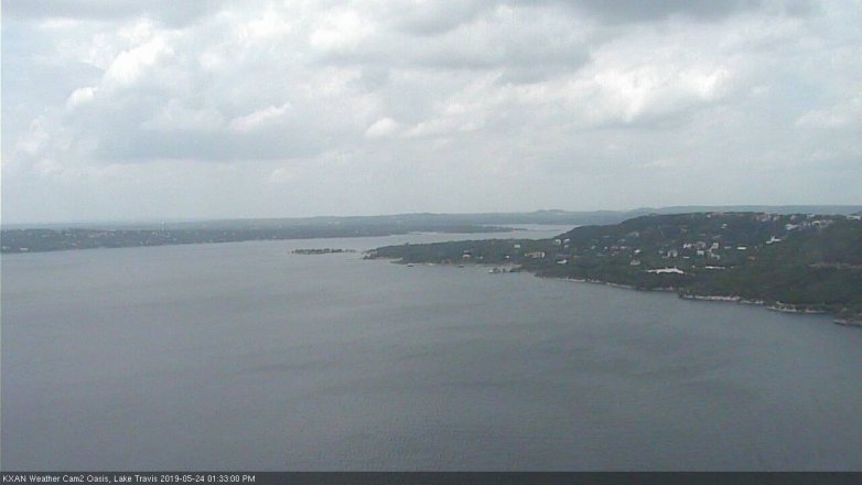 Lake Travis webcam, May 24, 2019 12:35 PM CT