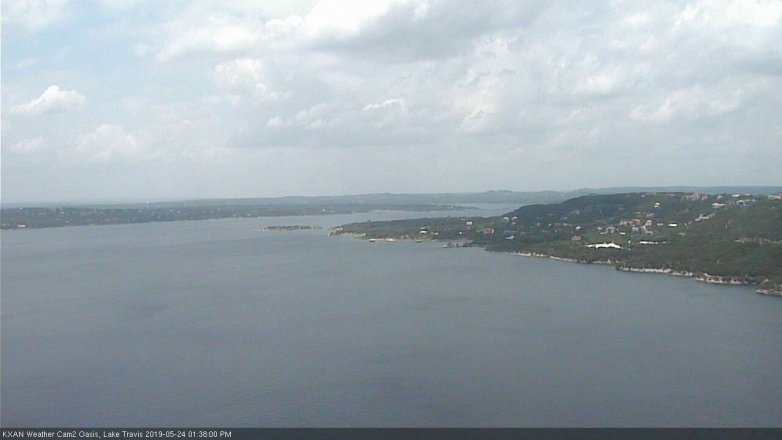 Lake Travis webcam, May 24, 2019 12:40 PM CT