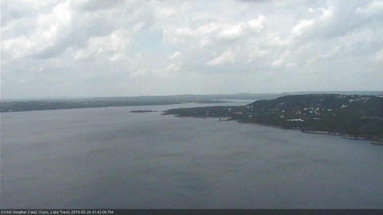 Lake Travis webcam, May 24, 2019 12:45 PM CT