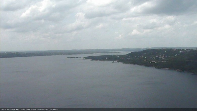 Lake Travis webcam, May 24, 2019 12:50 PM CT