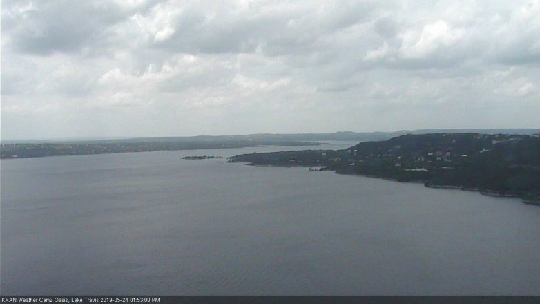 Lake Travis webcam, May 24, 2019 12:55 PM CT