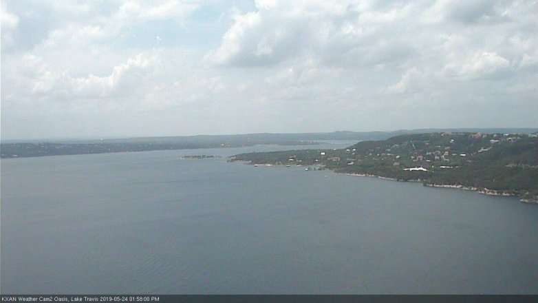 Lake Travis webcam, May 24, 2019 1:00 PM CT