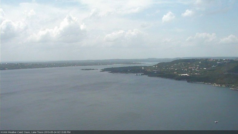 Lake Travis webcam, May 24, 2019 1:15 PM CT