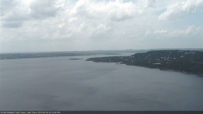 Lake Travis webcam, May 24, 2019 1:25 PM CT