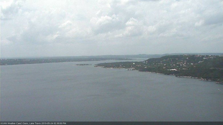 Lake Travis webcam, May 24, 2019 1:40 PM CT