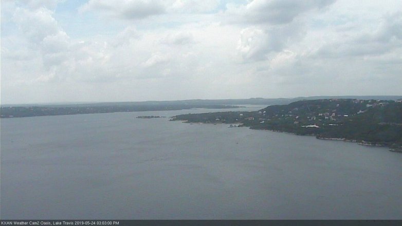 Lake Travis webcam, May 24, 2019 2:05 PM CT