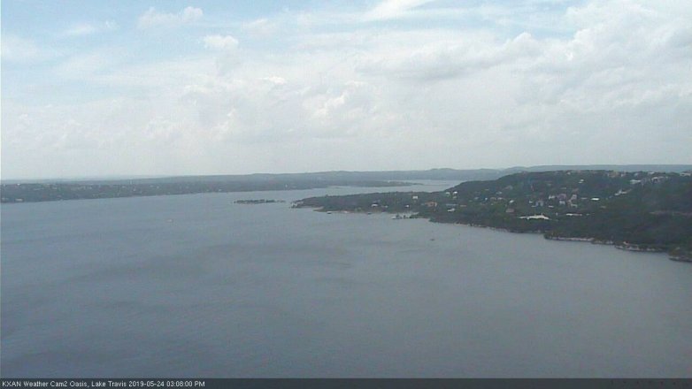 Lake Travis webcam, May 24, 2019 2:10 PM CT