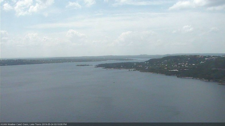 Lake Travis webcam, May 24, 2019 2:20 PM CT