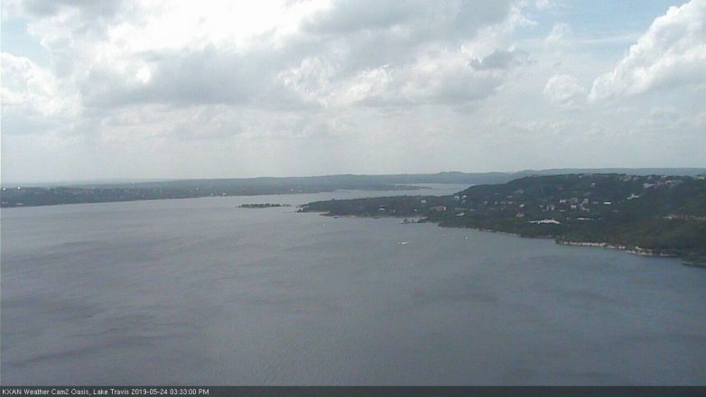 Lake Travis webcam, May 24, 2019 2:35 PM CT
