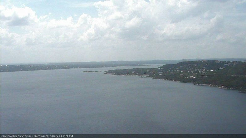 Lake Travis webcam, May 24, 2019 2:40 PM CT