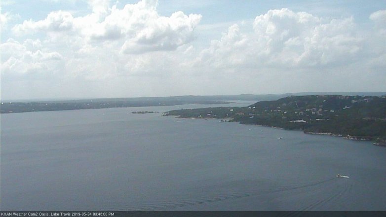 Lake Travis webcam, May 24, 2019 2:45 PM CT