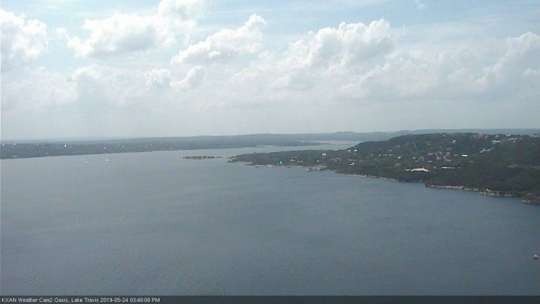 Lake Travis webcam, May 24, 2019 2:50 PM CT