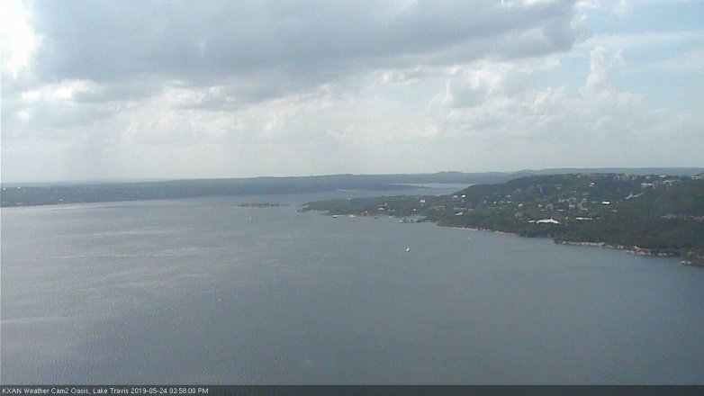 Lake Travis webcam, May 24, 2019 3:00 PM CT