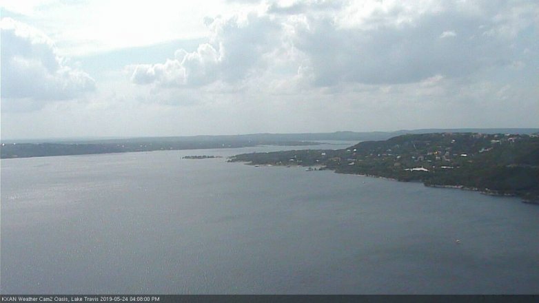 Lake Travis webcam, May 24, 2019 3:10 PM CT