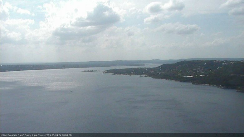 Lake Travis webcam, May 24, 2019 3:25 PM CT