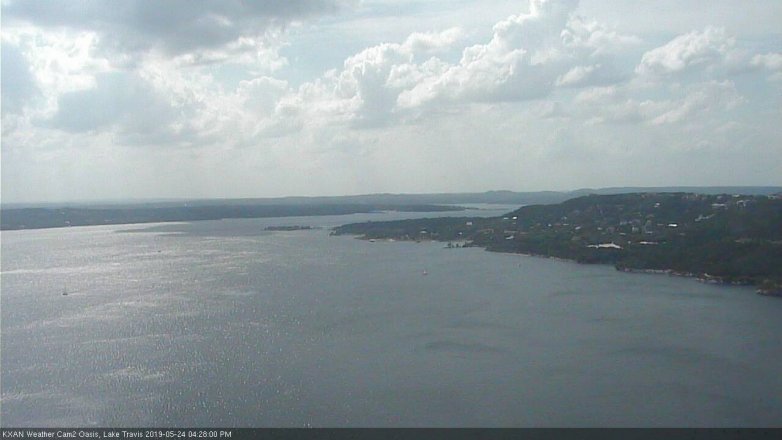 Lake Travis webcam, May 24, 2019 3:30 PM CT