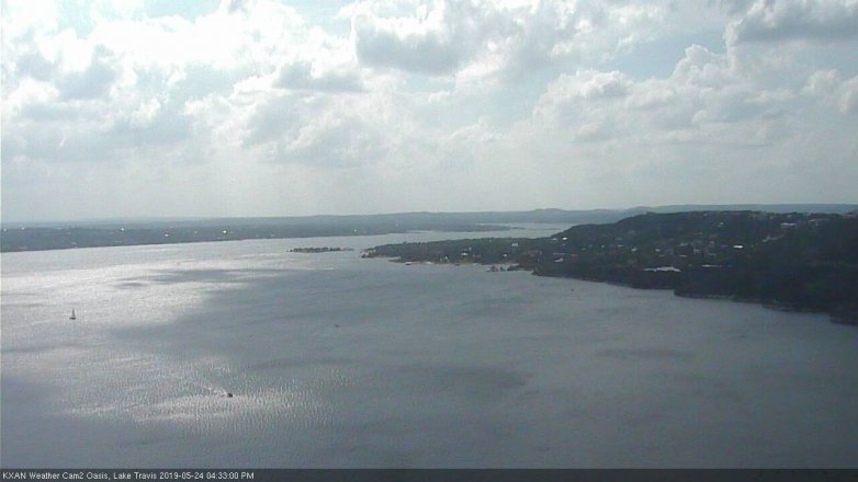 Lake Travis webcam, May 24, 2019 3:35 PM CT