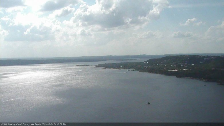 Lake Travis webcam, May 24, 2019 3:50 PM CT