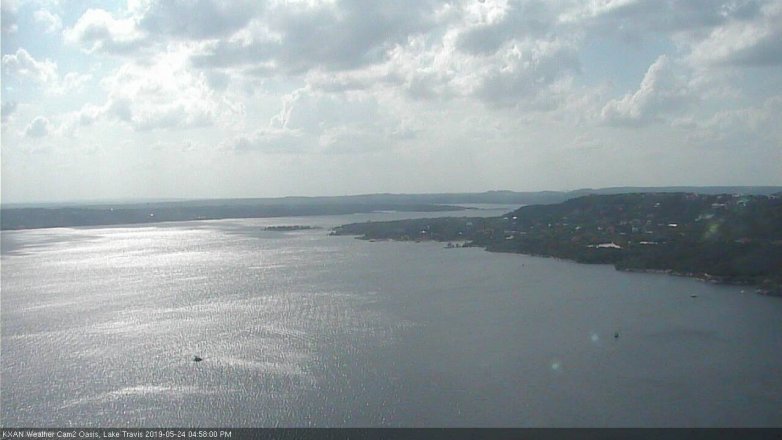 Lake Travis webcam, May 24, 2019 4:00 PM CT