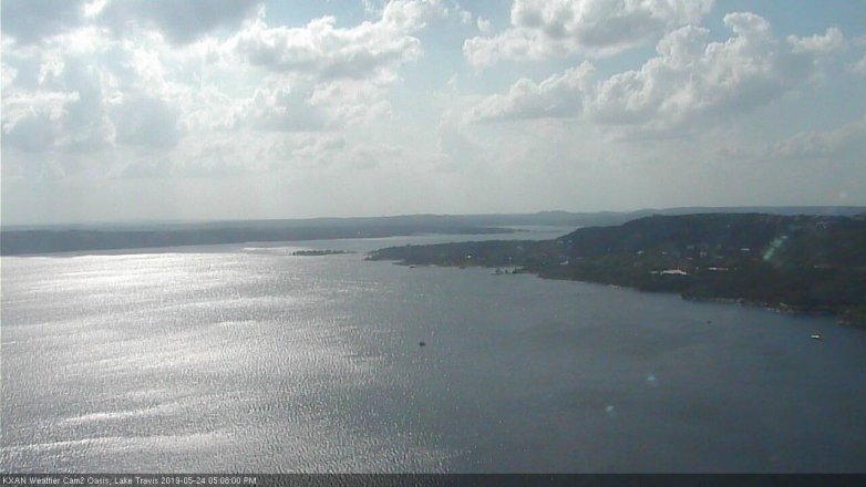 Lake Travis webcam, May 24, 2019 4:10 PM CT