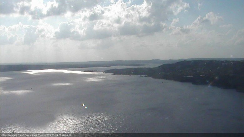 Lake Travis webcam, May 24, 2019 4:50 PM CT