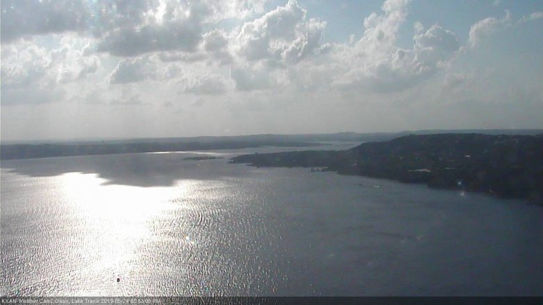 Lake Travis webcam, May 24, 2019 4:55 PM CT