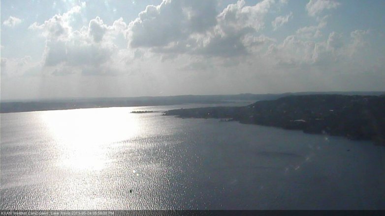 Lake Travis webcam, May 24, 2019 5:00 PM CT