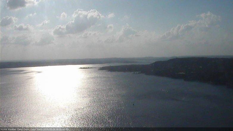 Lake Travis webcam, May 24, 2019 5:10 PM CT