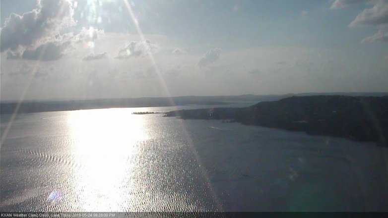 Lake Travis webcam, May 24, 2019 5:30 PM CT