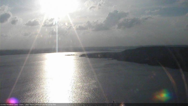 Lake Travis webcam, May 24, 2019 6:00 PM CT
