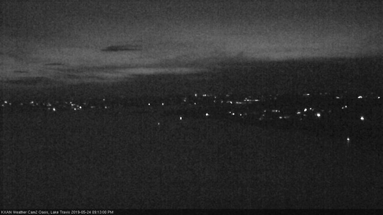 Lake Travis webcam, May 24, 2019 8:15 PM CT