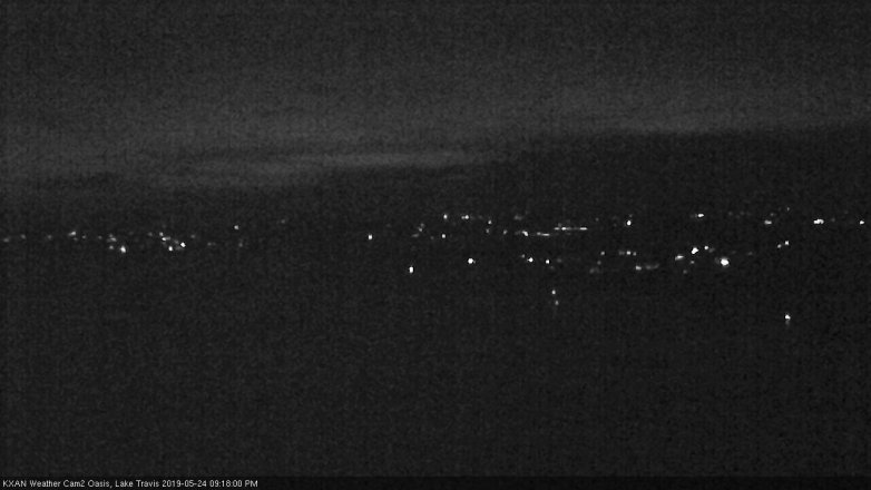 Lake Travis webcam, May 24, 2019 8:20 PM CT