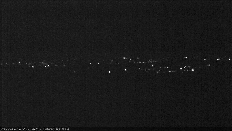 Lake Travis webcam, May 24, 2019 9:15 PM CT