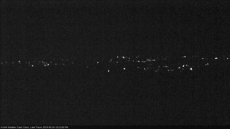Lake Travis webcam, May 24, 2019 9:25 PM CT
