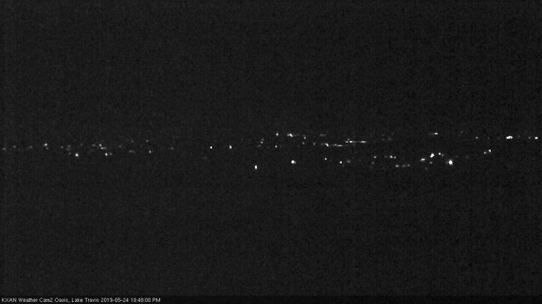 Lake Travis webcam, May 24, 2019 9:50 PM CT