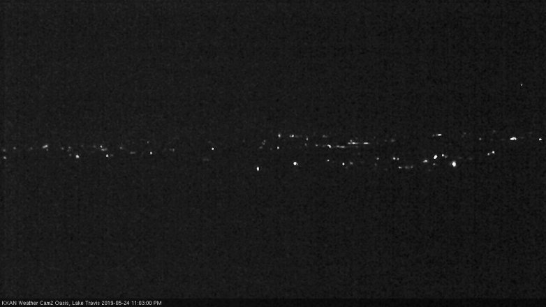 Lake Travis webcam, May 24, 2019 10:05 PM CT